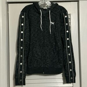 Victoria's Secret Pink Charcoal Hoodie